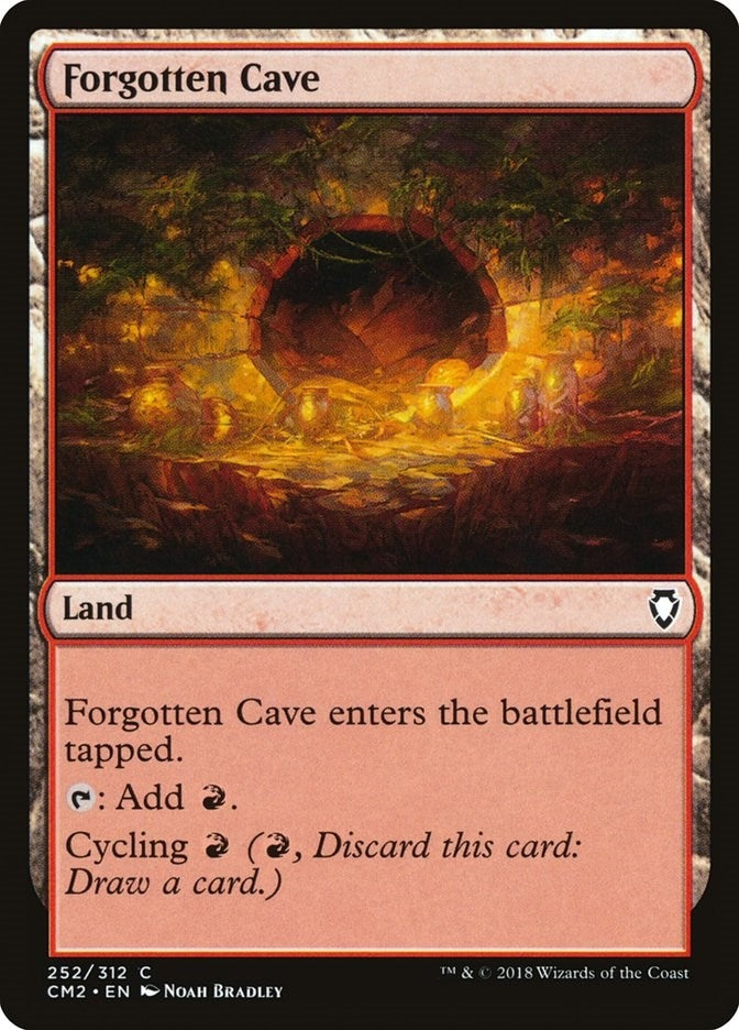 Image for Forgotten Cave (252) (CM2) - Magic: The Gathering