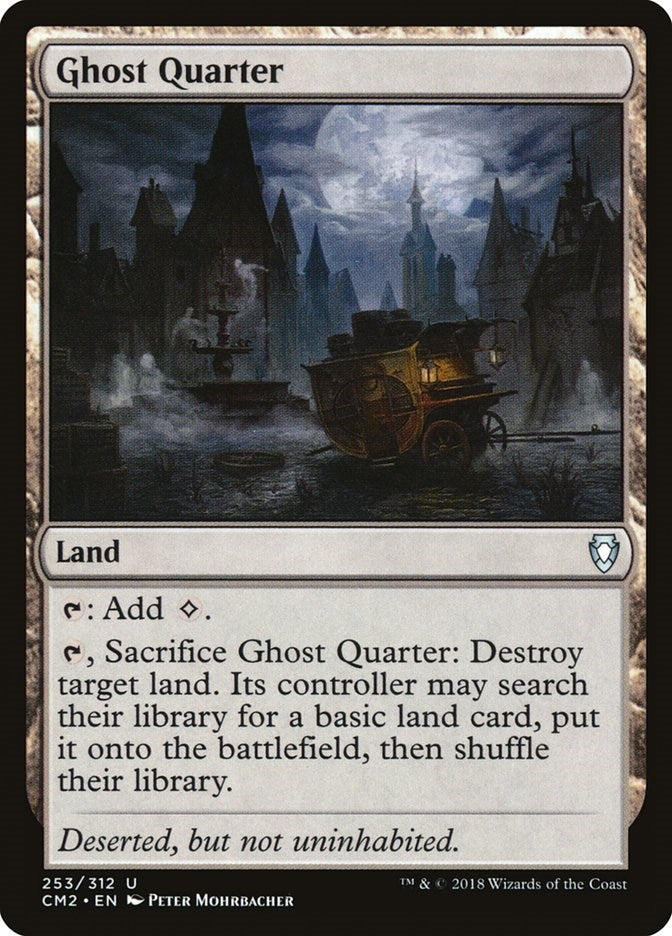 Image for Ghost Quarter (253) (CM2) - Magic: The Gathering