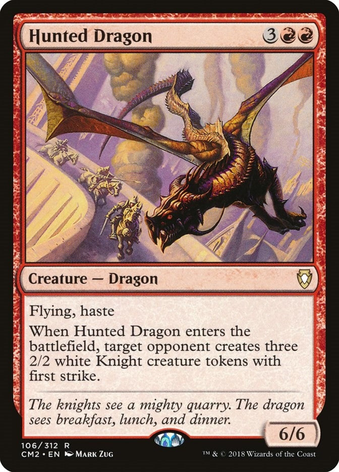 Image for Hunted Dragon (106) (CM2) - Magic: The Gathering