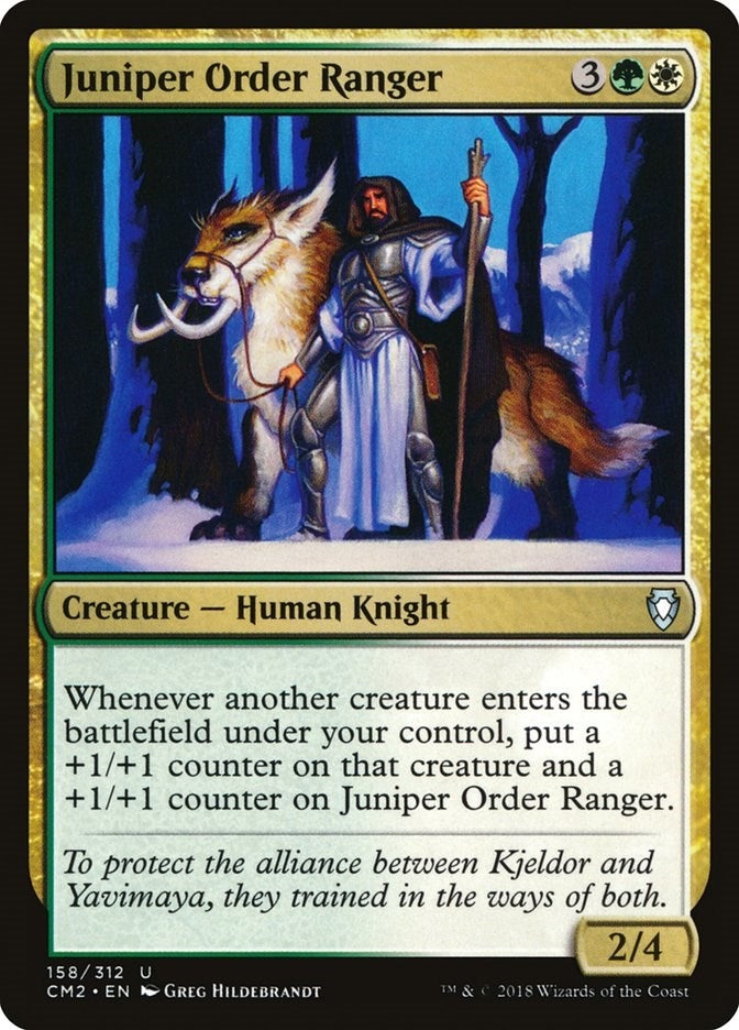 Image for Juniper Order Ranger (158) (CM2) - Magic: The Gathering