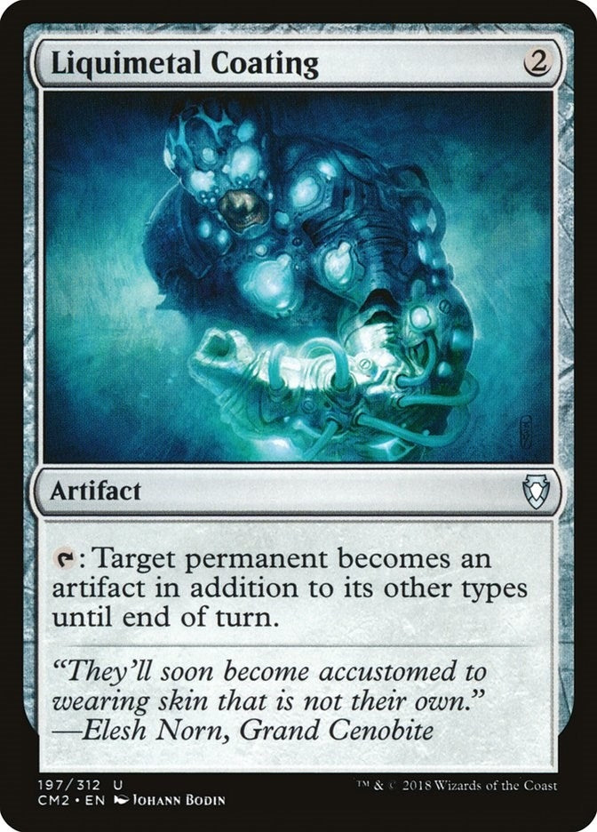 Image for Liquimetal Coating (197) (CM2) - Magic: The Gathering