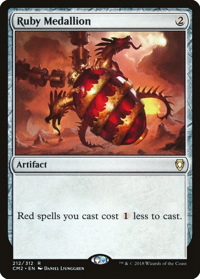 Image for Ruby Medallion (212) (CM2) - Magic: The Gathering