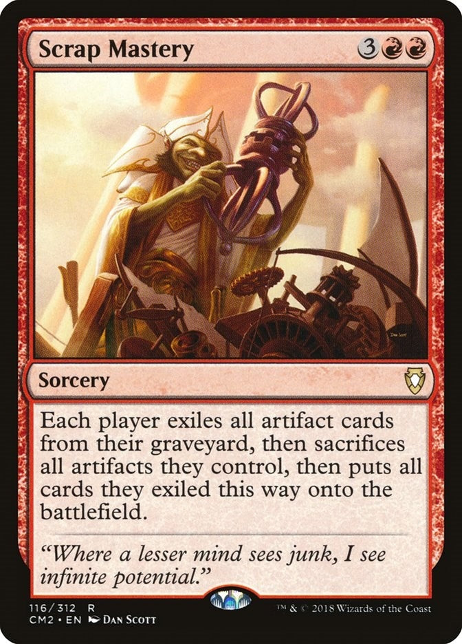 Image for Scrap Mastery (116) (CM2) - Magic: The Gathering