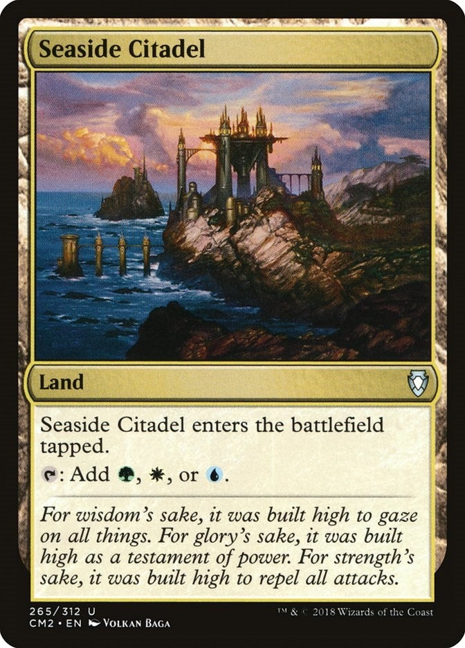 Image for Seaside Citadel (265) (CM2) - Magic: The Gathering