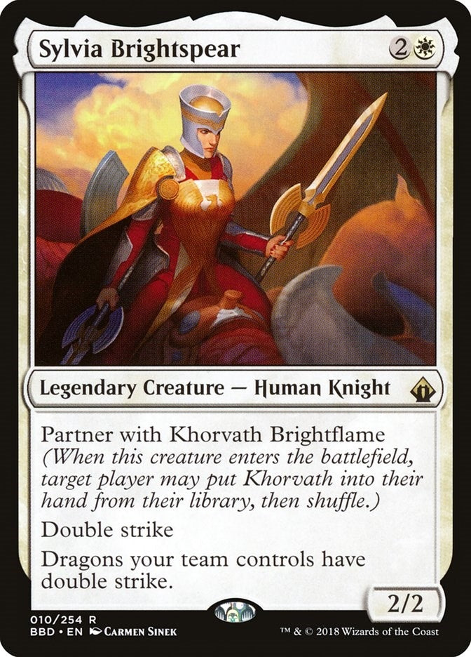 Image for Sylvia Brightspear (10) (BBD) - Magic: The Gathering