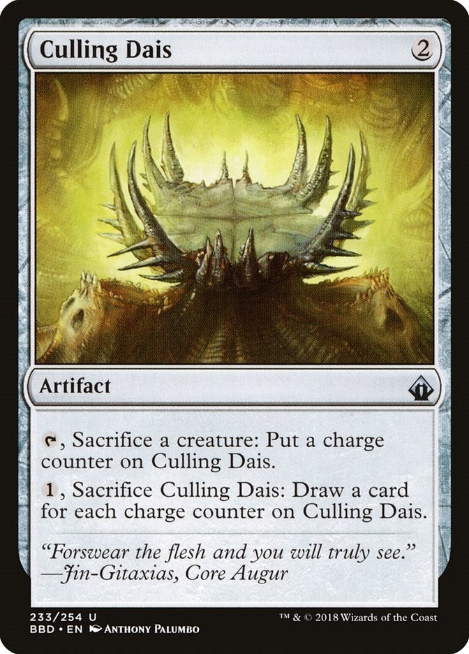 Image for Culling Dais (233) (BBD) - Magic: The Gathering