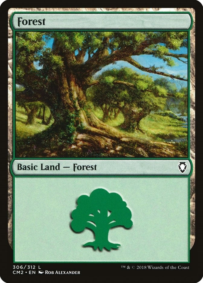 Image for Forest (306) (306) (CM2) - Magic: The Gathering