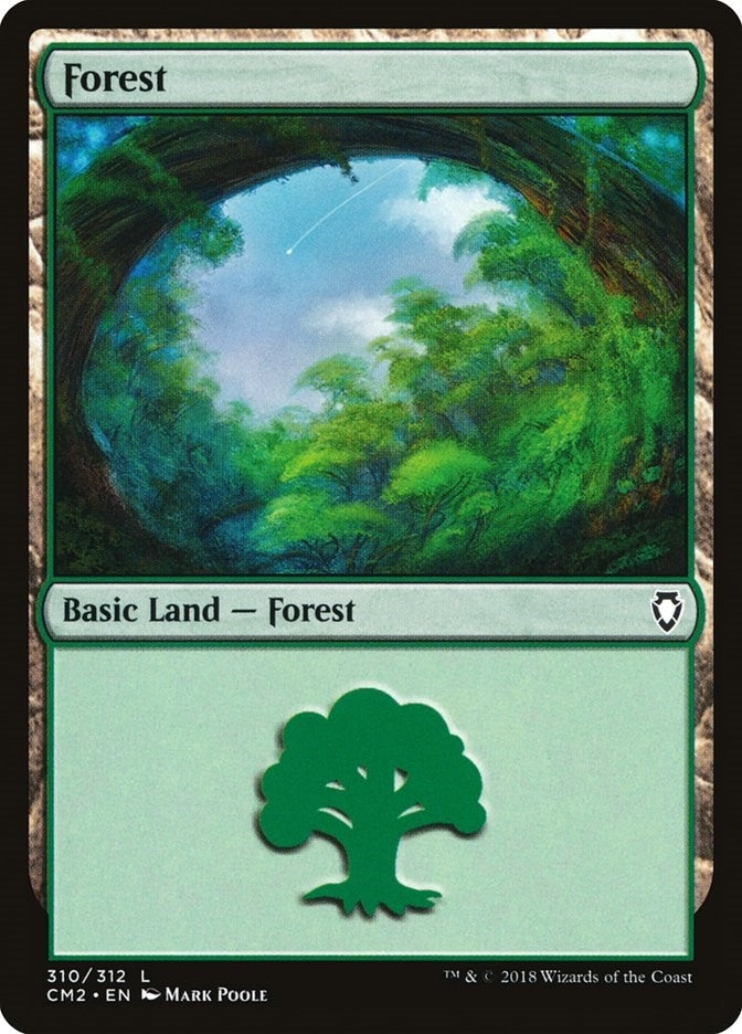 Image for Forest (310) (310) (CM2) - Magic: The Gathering