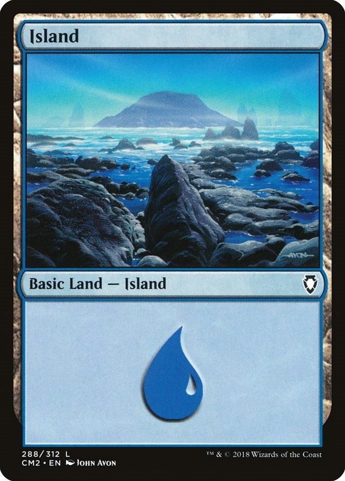Image for Island (288) (288) (CM2) - Magic: The Gathering