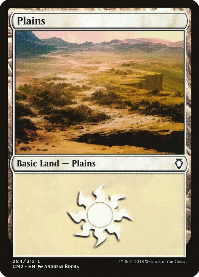 Image for Plains (284) (284) (CM2) - Magic: The Gathering