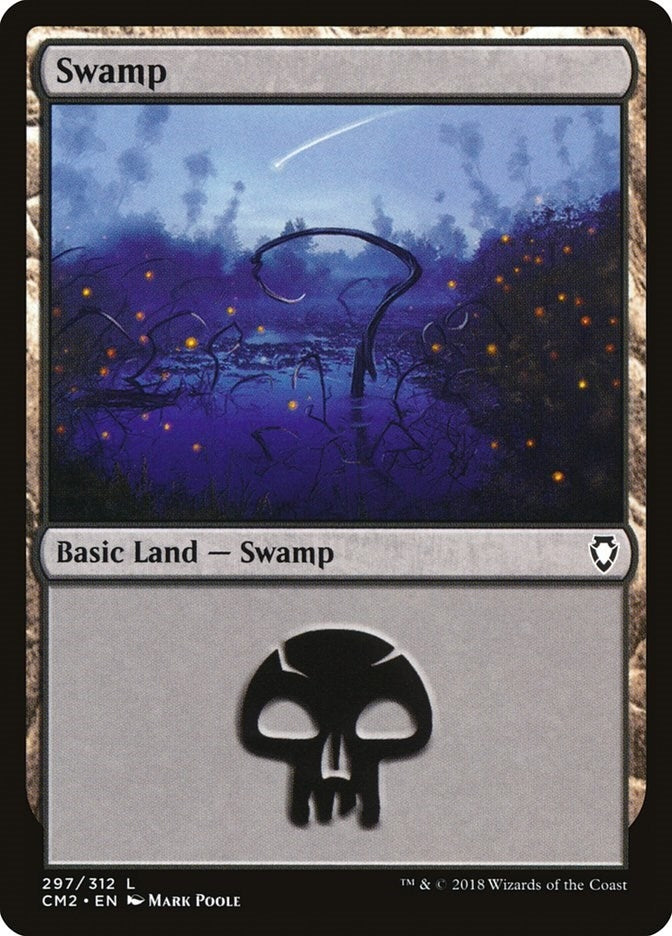 Image for Swamp (297) (297) (CM2) - Magic: The Gathering