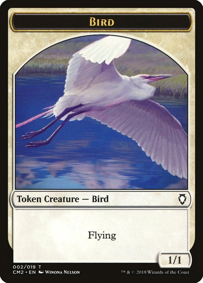 Image for Bird Token (2) (CM2) - Magic: The Gathering