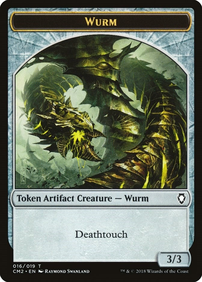 Image for Wurm Token (016) (16) (CM2) - Magic: The Gathering