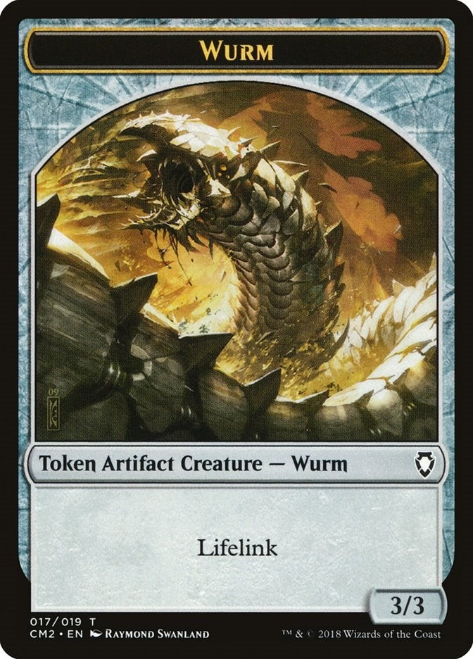 Image for Wurm Token (017) (17) (CM2) - Magic: The Gathering