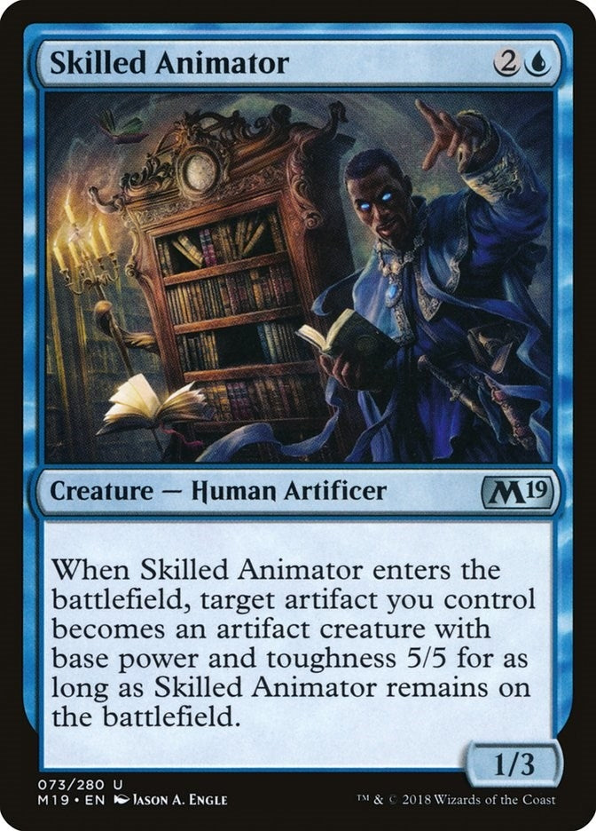 Image for Skilled Animator (73) (M19) - Magic: The Gathering