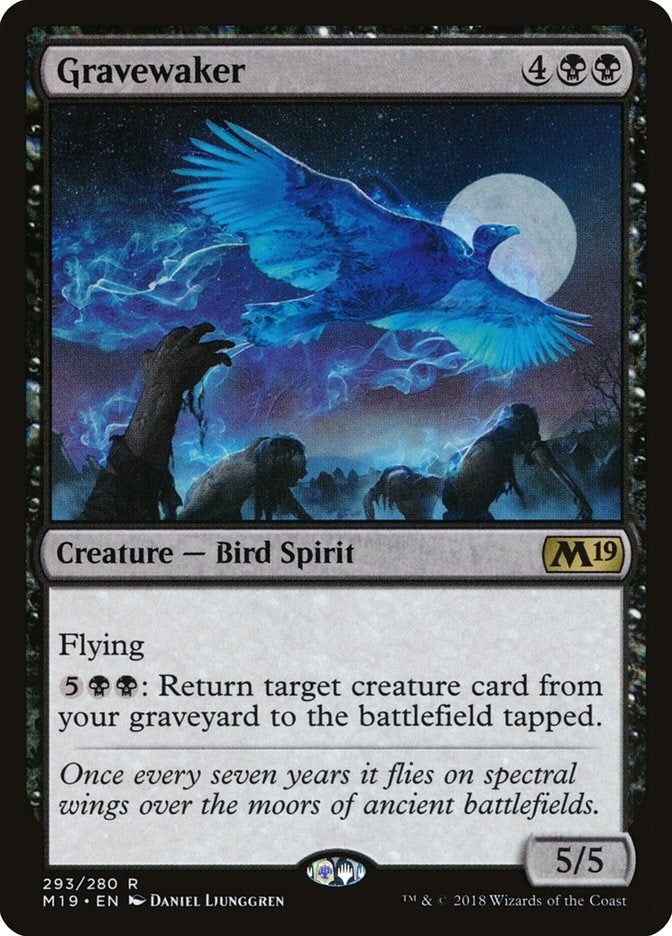 Image for Gravewaker (293) (M19) - Magic: The Gathering