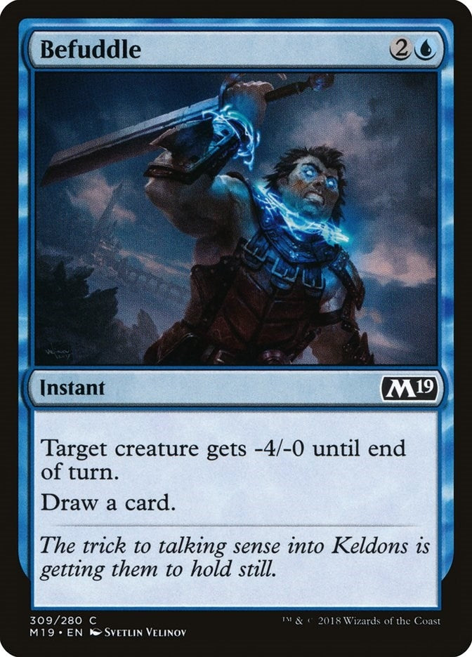 Image for Befuddle (309) (M19) - Magic: The Gathering
