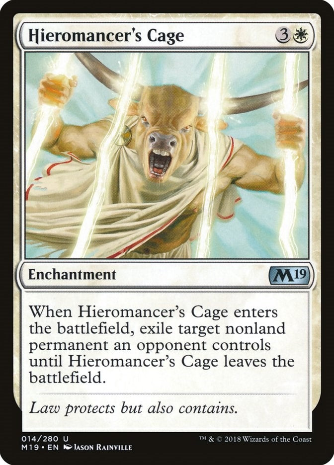Image for Hieromancer's Cage (14) (M19) - Magic: The Gathering