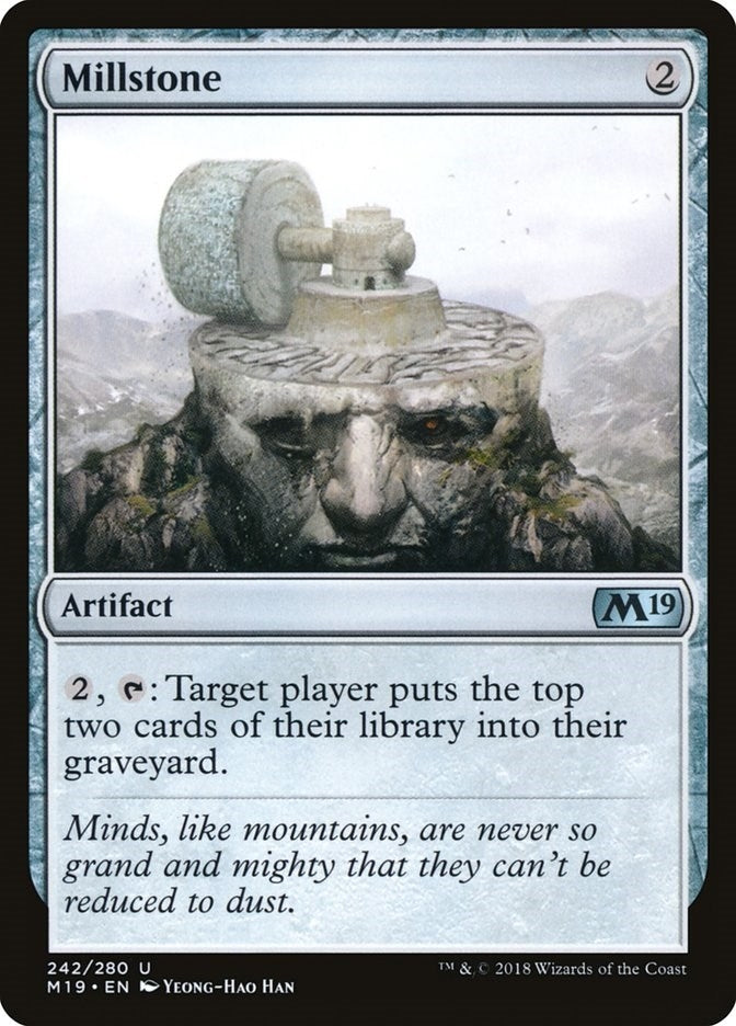 Image for Millstone (242) (M19) - Magic: The Gathering