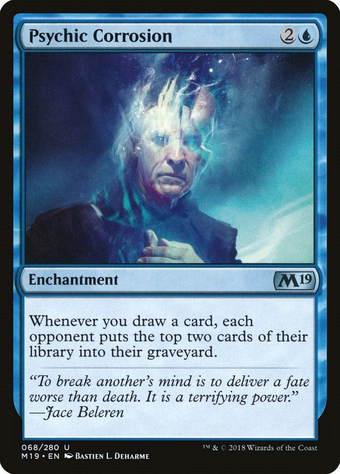 Image for Psychic Corrosion (68) (M19) - Magic: The Gathering