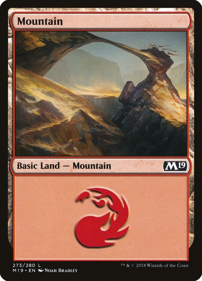 Image for Mountain (273) (273) (M19) - Magic: The Gathering