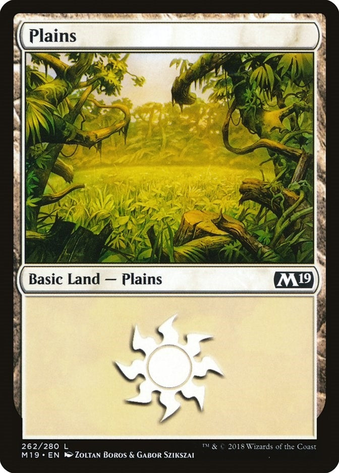 Image for Plains (262) (262) (M19) - Magic: The Gathering