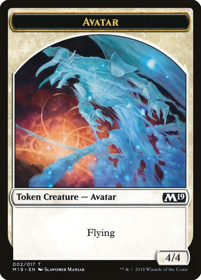 Image for Avatar Token (2) (M19) - Magic: The Gathering