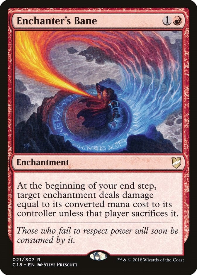Image for Enchanter's Bane (21) (C18) - Magic: The Gathering