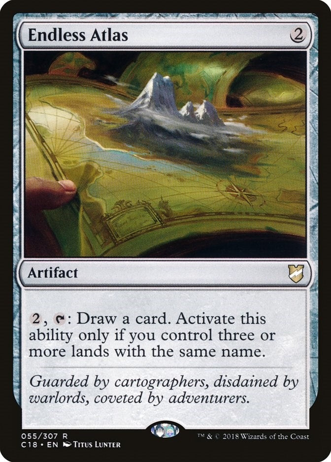 Image for Endless Atlas (55) (C18) - Magic: The Gathering