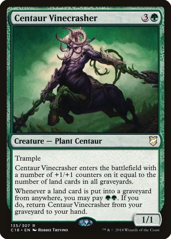 Image for Centaur Vinecrasher (135) (C18) - Magic: The Gathering