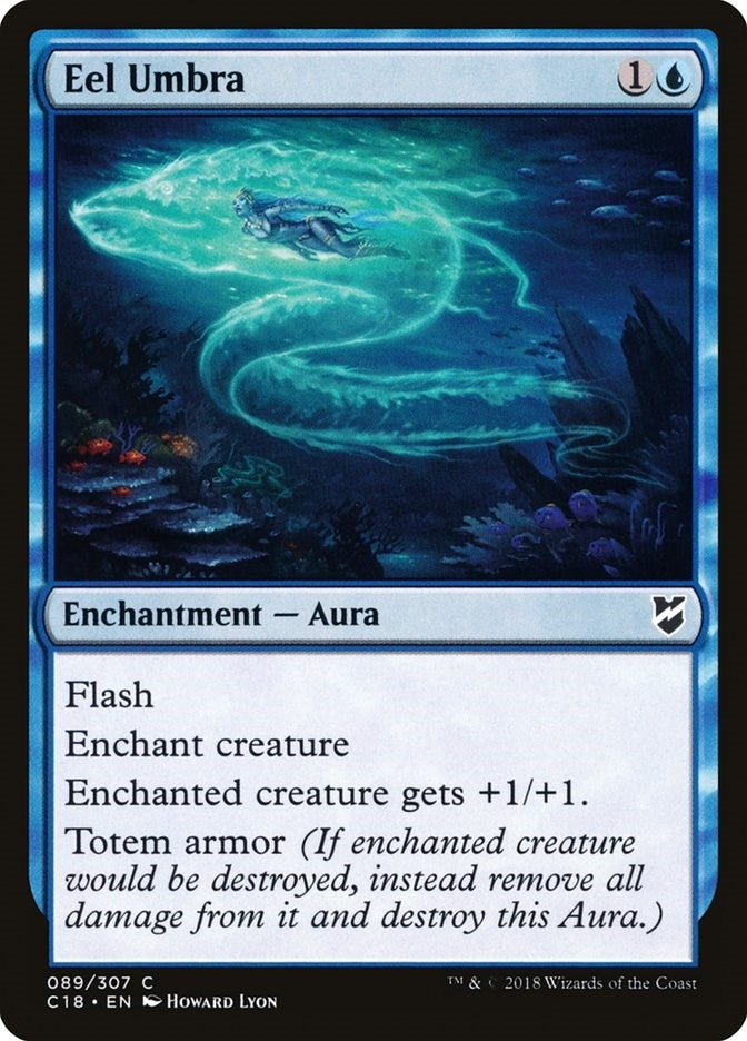 Image for Eel Umbra (89) (C18) - Magic: The Gathering