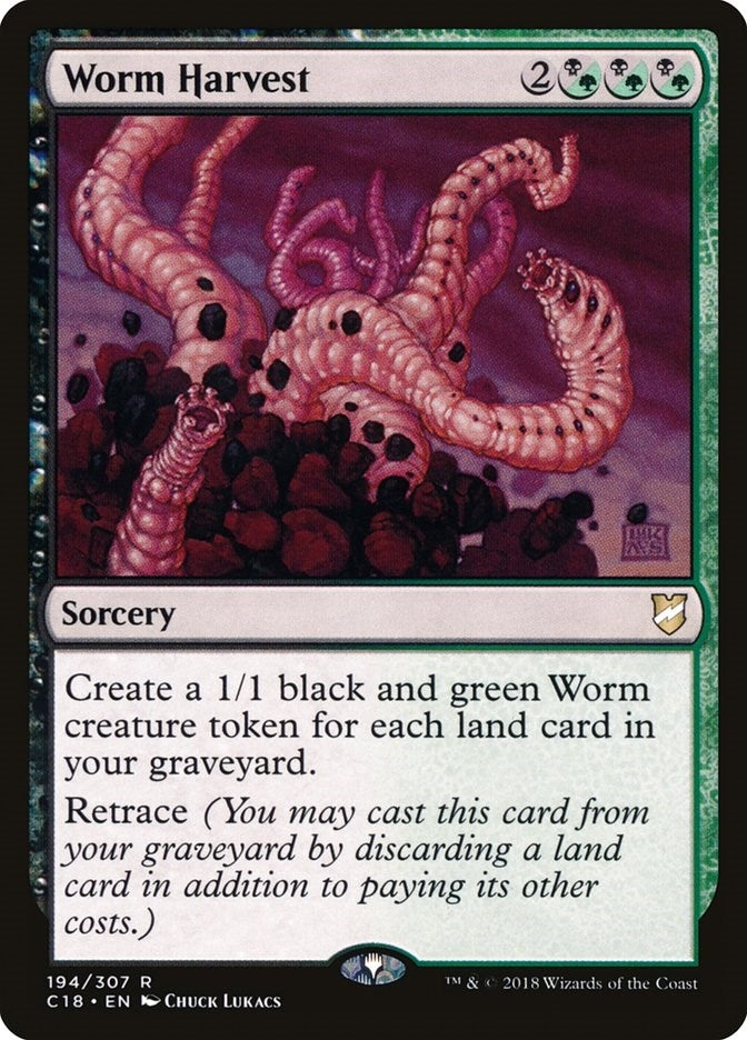 Image for Worm Harvest (194) (C18) - Magic: The Gathering