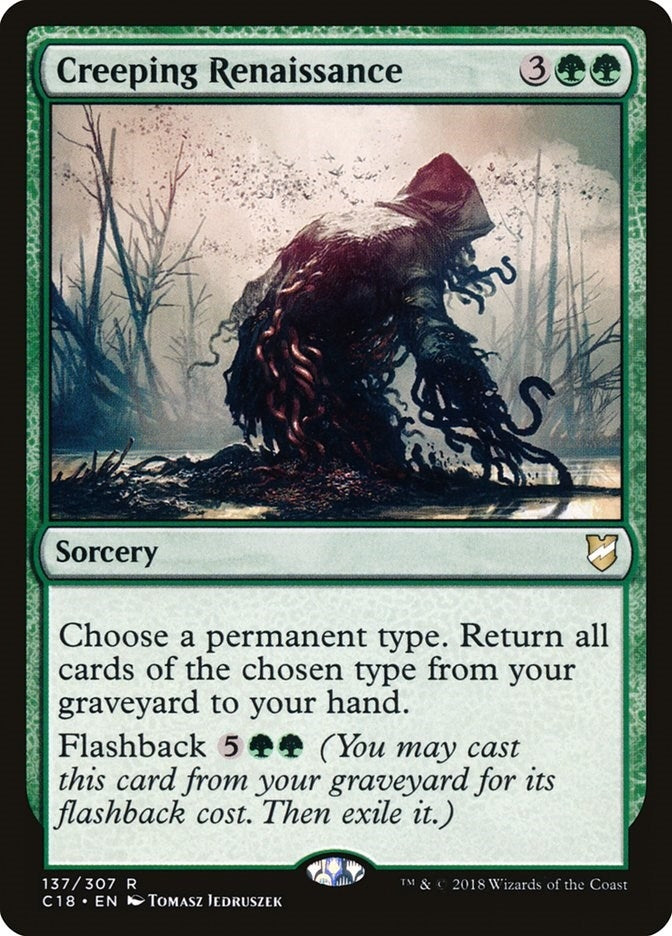 Image for Creeping Renaissance (137) (C18) - Magic: The Gathering
