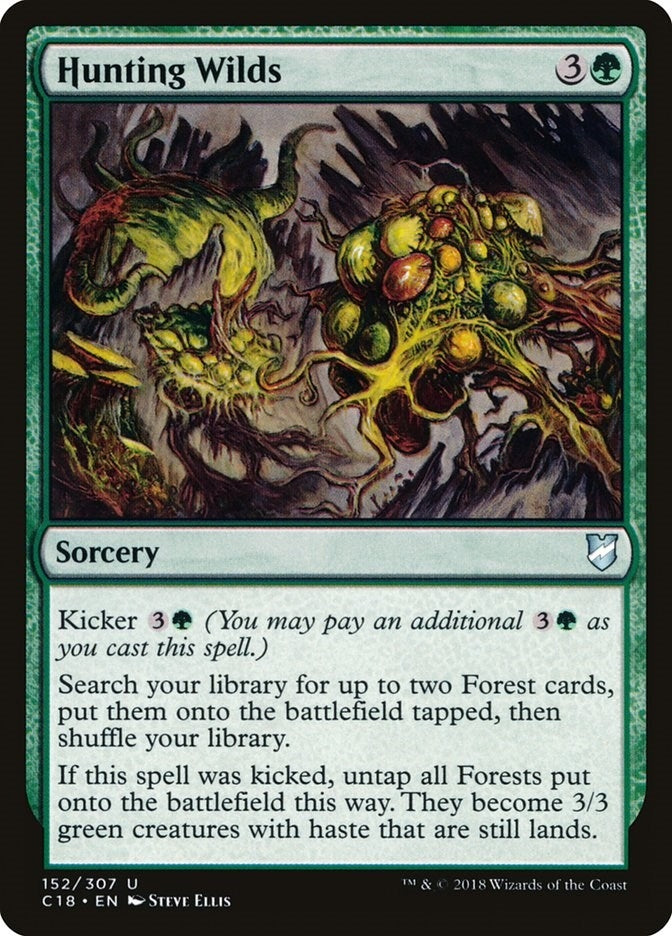 Image for Hunting Wilds (152) (C18) - Magic: The Gathering