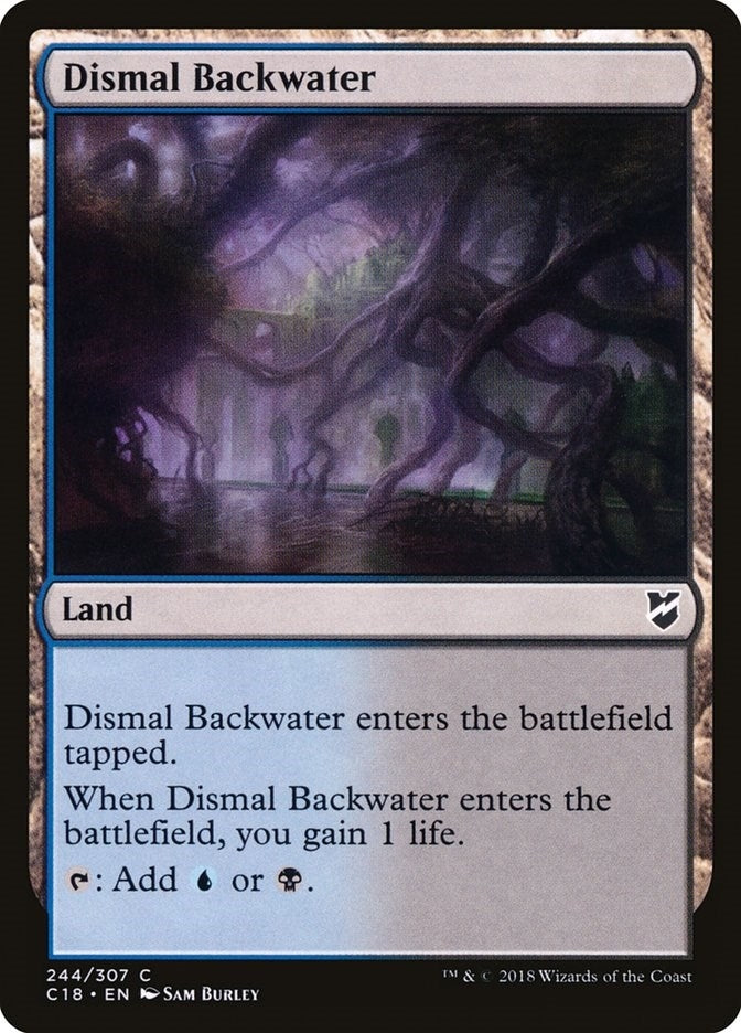 Image for Dismal Backwater (244) (C18) - Magic: The Gathering