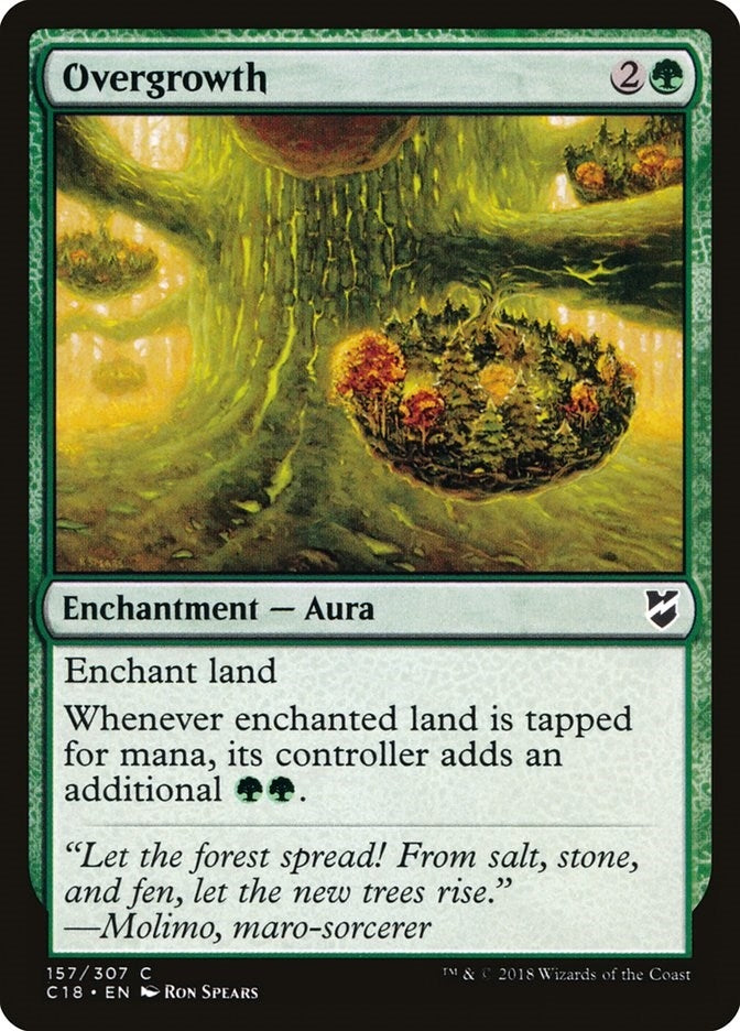 Image for Overgrowth (157) (C18) - Magic: The Gathering