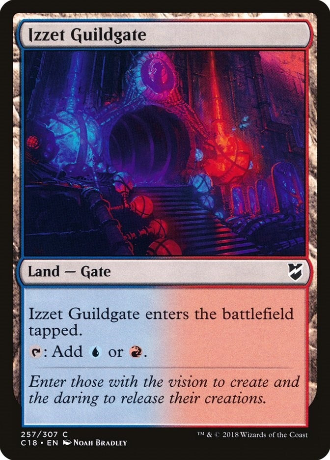Image for Izzet Guildgate (257) (C18) - Magic: The Gathering