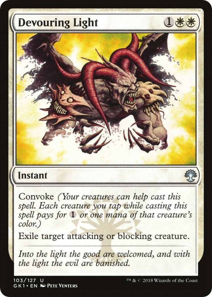 Image for Devouring Light (103) (GR1) - Magic: The Gathering
