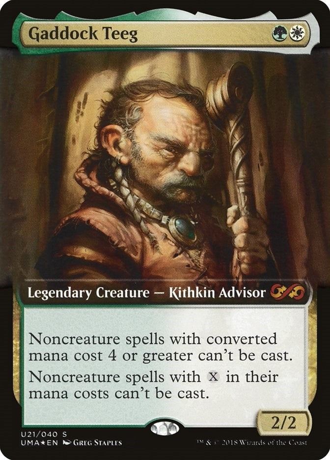 Image for Gaddock Teeg (U21) (UMA:BT) - Magic: The Gathering