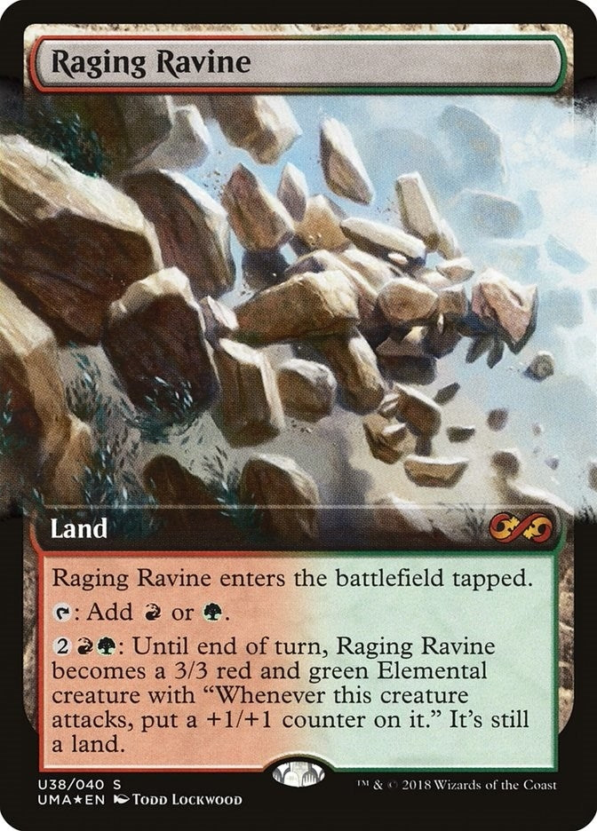 Image for Raging Ravine (U38) (UMA:BT) - Magic: The Gathering