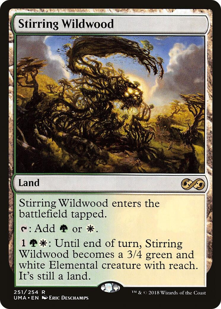 Image for Stirring Wildwood (251) (UMA) - Magic: The Gathering