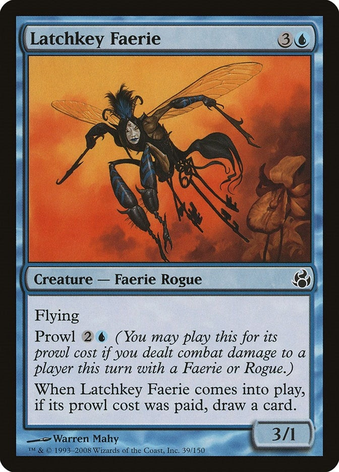 Image for Latchkey Faerie (39) (MOR) - Magic: The Gathering
