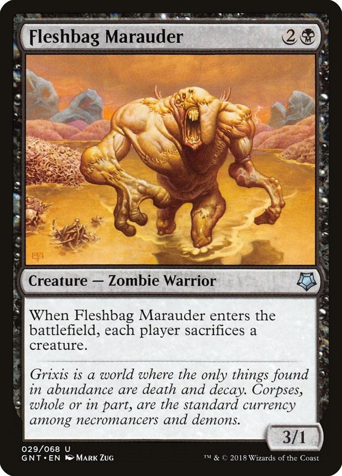 Image for Fleshbag Marauder (29) (GNT) - Magic: The Gathering