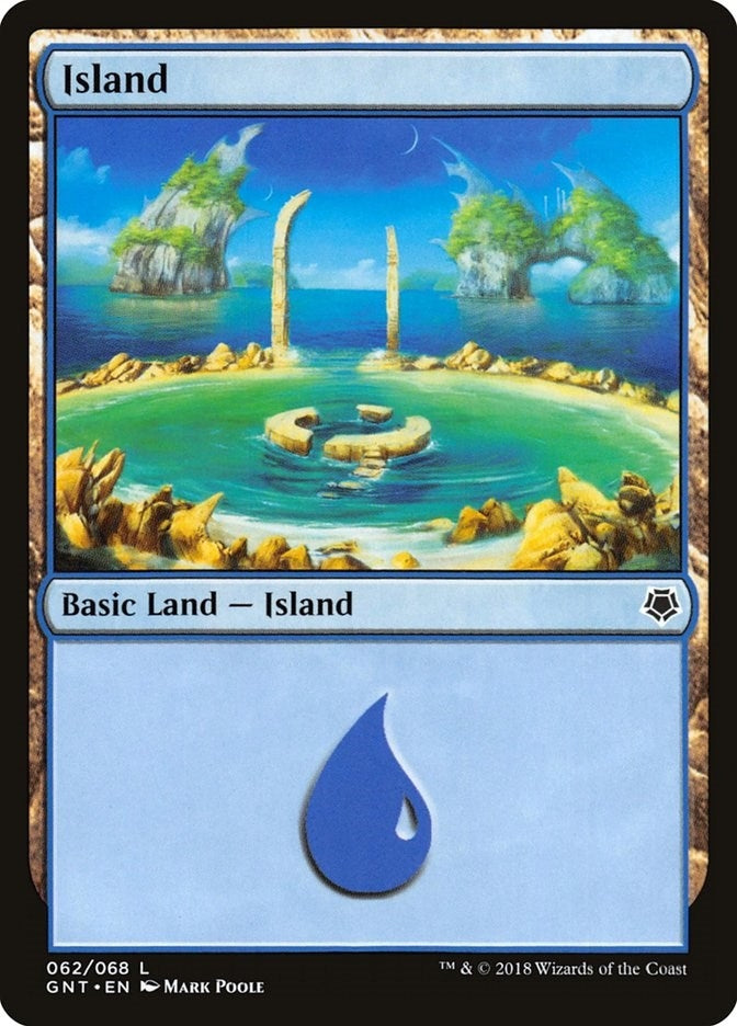 Image for Island (062) (62) (GNT) - Magic: The Gathering