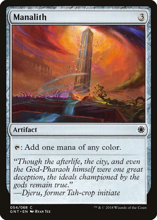 Image for Manalith (54) (GNT) - Magic: The Gathering