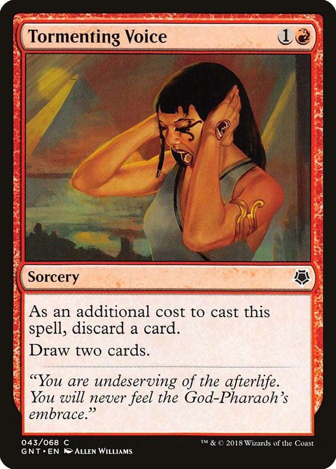 Image for Tormenting Voice (43) (GNT) - Magic: The Gathering
