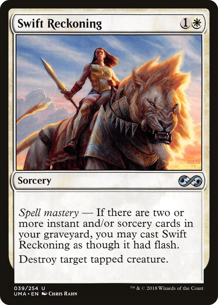 Image for Swift Reckoning (39) (UMA) - Magic: The Gathering