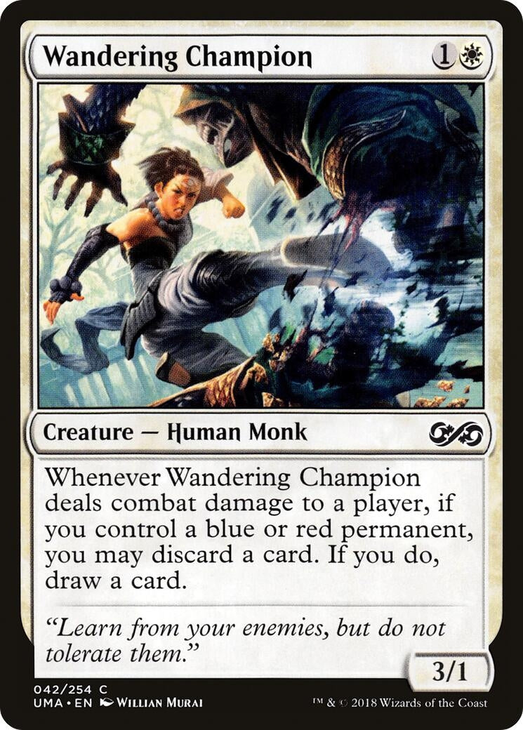 Image for Wandering Champion (42) (UMA) - Magic: The Gathering