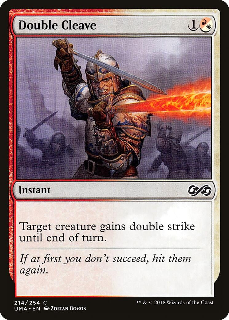 Image for Double Cleave (214) (UMA) - Magic: The Gathering