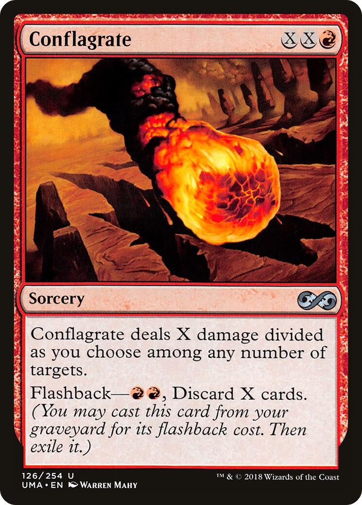 Image for Conflagrate (126) (UMA) - Magic: The Gathering